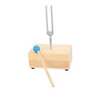 Kisangel Original Tuning Fork in Wooden Box Solfeggio Forks Physic Experiment Tuning for Music