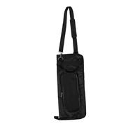 Kisangel Oxford Cloth Drumstick Bag Portable Black Drum Stick Pouch for Percussion Instrument Supplies for Gigging and Practice Sessions