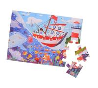 Kisangel Paper Puzzle for Ages Sea World Educational Preschool with Smooth Edges Bright Colors and Fine Motor Skill Development for Early Learning and Fun