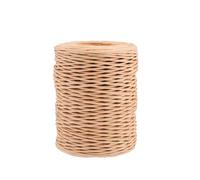 Kisangel Paper Rope Table Lamp Shade Imitation Rattan Design Sturdy Material Modern Elegant Desk Lamp Cover for Bedroom and Living Multifunctional Lampshade DIY Supply