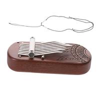 Kisangel Patterned Thumb Piano Mini Kalimba for Beginners Fingertip Piano Music at Your Fingertips