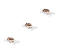 Kisangel Pcs Cool Hamster Bed Plate Pet Cooling Plate for Rabbits Chinchillas Hamsters Aluminum Alloy Cooling Mat