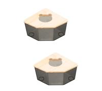 Kisangel Pcs Hamster Bathroom Gerbil Toilet Small Pet Bathtub Chinchilla Dust Bath Container Cage Accessory Comfortable Practical Design