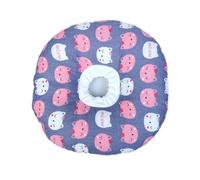 Kisangel Pet Collar Soft Sponge Elizabethan Cat Collar Anti-bite Anti-lick Neck Protection Post-surgery for Grey Cats S Comfortable Washable