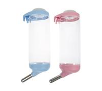 Kisangel Pet Hanging Water Bottle Suitable for Households with Single Or Multiple Pets 2pcs Automatic Water Feeder with 500ml Capacity Pvc Material for Dogs and Cats