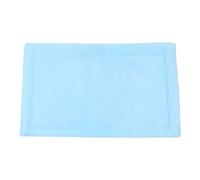 Kisangel Pet Plush Blanket Dog Mat Blue Large Thickened Puppy Sleeping Cushion Anti-cold Cat Pad Indoor Warm Bed Mat for Dogs and Kittens