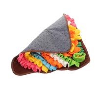 Kisangel Pet Slow Feeding Mat Dog Snuffle Pad for Dogs and Cats Interactive Feeding Blanket Sniffing Mat Pad Pet Digestion Training
