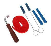 Kisangel Piano Tuning Tools Rubber Mute Strip Felt Strip Twelve Tone Equal Temperament Mute Band for Piano Tuning Kit