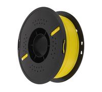 Kisangel Pla Filament Yellow for Printers Smooth Extrusion Printer Filament Spool for DIY Engineering Projects Precise Dimension Material for Craft and Model Making