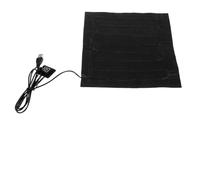 Kisangel Plant Heat Mat for Germination and Bud Cultivation, USB Heating Pad with Low Power Consumption, Black Cloth Material Suitable for Indoor Seedling Growth and Garden Supplies