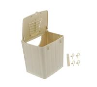 Kisangel Plastic Bird Nest Box for Small Birds Breeding and Nesting, Parakeet Cockatiel Lovebirds Breeding House with Sturdy Design Suitable for Indoor Aviaries and Birdcages