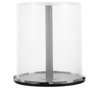 Kisangel Plastic Disc Storage Container Bucket 100-Disc Capacity CD Dvd Holder Sturdy PP Material Portable Organizer for Media Storage at Home and the Go