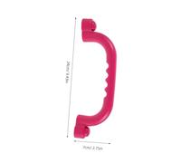 Kisangel Playground Safety Handles Non Slip Plastic Hand Grips for Swing Set Climbing Frame Playhouse Ergonomic Comfortable Grip Durable Indoor Outdoor Use Pink