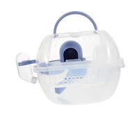Kisangel Plaza Compatible Hamster Cage Portable Travel Carrier Cage for Small Animals