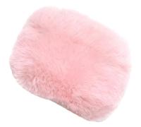 Kisangel Plush Wireless Earbuds Protector Cover for Gen Soft Fluffy Earphone Case with Impact-resistant Material Stylish Pink Earbud Storage Compatible with Apple Charging