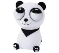 Kisangel Popping Eye Panda Portable Squeeze for Fun Cartoon Plaything for Adults Unique Design for Hand Finger Exercises