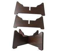 Kisangel Portable Adjustable Tongue Drum Stand with Stable Tripod Base Lightweight Hand Pan Holder for Indoor and Outdoor Performances Ergonomic Height and Angle Settings Wood Grain Design