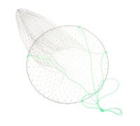 Kisangel Portable Fishing Net with Secure Mesh for Crab Shrimp and Minnow Catching Foldable Crawfish Trap for Outdoor Pier and Lake Use Easy Setup for Anglers the Go