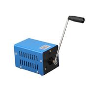 Kisangel Portable Hand Crank Generator Charger Manual Power Generator Lightweight for Camping Outdoor Emergency with Built Heat Dissipation Reliable Handheld Dynamo for Survival