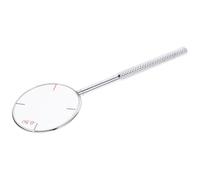 Kisangel Portable Handheld Crossed Cylindrical Lens Optometry Accessories Optical Glass and Zinc Alloy round Frame, Easy to Use Diopters Test Tool for Optometry and Experiment