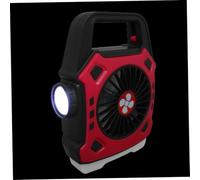 Kisangel Portable Multi Function Camping Fan with LED Light Rechargeable Battery Operated Silent Cooling Breeze for Tent Rv Outdoor Hiking Lightweight and Quiet Performance