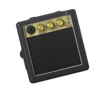 Kisangel Portable Outdoor Guitar Amplifier Mini Speaker for Four-string Instruments Durable Easy to Install Essential Tool for Guitar Players Noise Reduction Feature