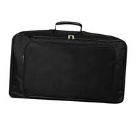 Kisangel Portable Oxford Cloth Effector Storage Case Large Multifunctional Shockproof Pedalboard Bag for Guitarists Durable Audio Effects Holder with Spacious Inner Compartment Black