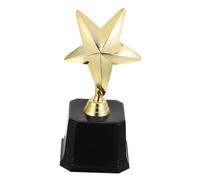 Kisangel Portable Plastic Trophy Model for Party Celebrations Lightweight Compact Award Trophy for Competitions and Events for Sports Teams and Business Recognition