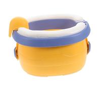 Kisangel Portable Potty Training Seat for Toddlers with Foldable Design and Easy to Carry Small-Sized Pp and PVC Toilet Seat Suitable for Outdoor Travel and Adventure