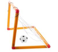 Kisangel Portable Soccer Goal Lightweight Plastic Frame Outdoor Football Training Net for Youth Skill Development