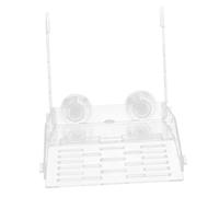 Kisangel Portable Turtle Habitat Accessory Basking Platform Suction Cup for Tortoises Turtles and Reptiles