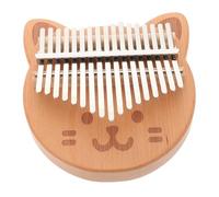 Kisangel Portable Wooden Thumb Piano Easy to Play Hand Piano Boys and Girls Music Instrument Kalimba for Beginners Miniature Kalimba Toy