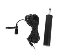 Kisangel Professional Condenser Mini Instrument Microphone with 5m Wire, Wired Lavalier Microphone for Stage Performance and Musical Instruments Like Erhu and Saxophone