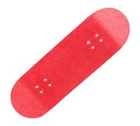 Kisangel Professional Double Sided Finger Skateboard Deck Northeast Maple Wood Mini Board for DIY Trick Training and Stress Relief Gift