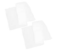 Kisangel Realistic Fake Snowflake Cotton Blanket 50x100cm Artificial Rug for Winter Decor