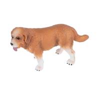 Kisangel Realistic Saint Dog Model Educational Miniature Figurine Gift for Dog Lovers Home Decoration and Learning Prop