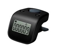 Kisangel Rechargeable Electronic Finger Tally Counter with Ring, Silent Digital Hand Clicker with Night Light for Sports and Track Training