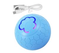 Kisangel Rechargeable Emotionally Engaging Smart Interactive Dog Ball Waterproof Automatic Moving and Jumping Pet Ball Made for Medium and Large Dogs for Travel at Home Use