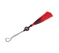 Kisangel Red Gradient Chinese Sword Tassel for Martial Arts Swords and Guqin Pendants Decorative Traditional Hanging Accessory with Detailed Craftsmanship and Cultural Charm