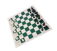 Kisangel Reel Design Chess Portable Plastic Checkers for Family Lightweight Travel Board Game for Memory Training Fun Interactive Play