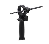 Kisangel Replaceable Handle Grip Tool Impact Drill Front Handle Grip Lightweight Abs and Iron Construction Reducing Hand Fatigue Adjustable Inner Circle 1.61-1.73 for Home Improvement