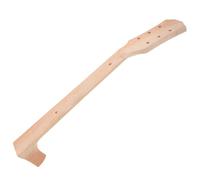 Kisangel Replacement Guitar Neck Wooden Neck Structure Classic Folk Style Beige Wear-resistant Universal Fit for 41 Inch Acoustic Guitar Repair and Maintenance