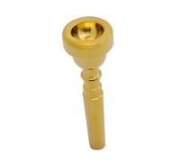 Kisangel Replacement Trumpet Part Trumpet 5C with Golden Antiqued Finish Practical Musical Instrument Accessory for Outdoor Dinners and Concerts 3.46X1.06X1.06In
