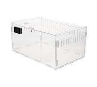 Kisangel Reptile Breeding Box Large Snake Cage Professional Reptile Supply for Turtle Spider