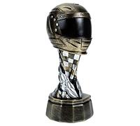 Kisangel Resin Motorcycle Helmet Trophy Award Cup Creative Racing Helmet Model Decorative Prize for Motorcycle Competition Winners and Adults Home Display
