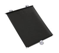 Kisangel Retractable Car Side Window Roller Sun Shade Curtain Black Pvc Material, Easy to Install and Prevents Burns, the Vehicle Sun Protection