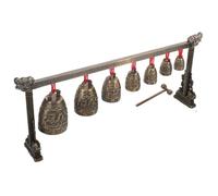 Kisangel Retro Chimes Antique Bells Musical Instrument for Adults Traditional Chinese Instruments Deep Resonance for Home Decor and Creating Serenity