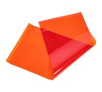 Kisangel Reusable Pet Sunset Effect Color Filters Kit Overlay Transparency Film for Spotlight Scene Lighting, for Party and Film Photography