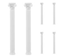 Kisangel Roman Pillar Statues Mini Columns Mini Roman Pillar Statue Classic Decor for Photography, Home, and Office Settings
