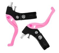 Kisangel S Bike Brake Lever Metal Plastic Replacement Handles for Bicycles Sturdy Brake Bar Ends for Boys and Practical Cycling Accessories